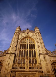 Bath Cathedral, Bath, North East Somerset, England.