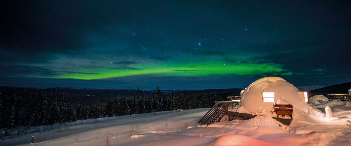 Northern Lights, Aurora, Borealis Basecamp, Fairbanks, Alaska