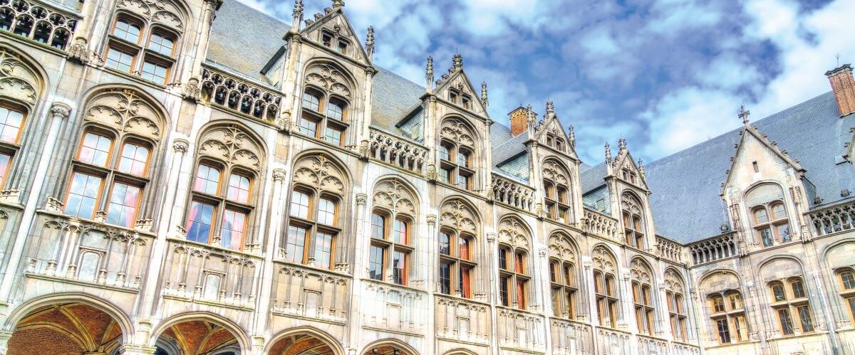 The Palace of the Prince-Bishops in Liege, Belgium