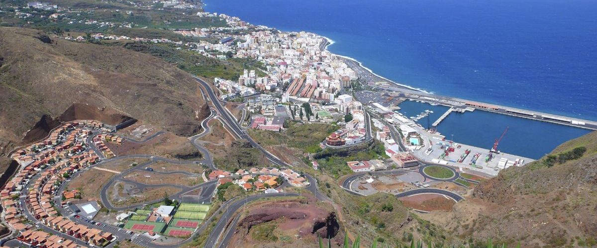 Santa Cruz de La Palma (Isla de La Palma) Panormica de la local