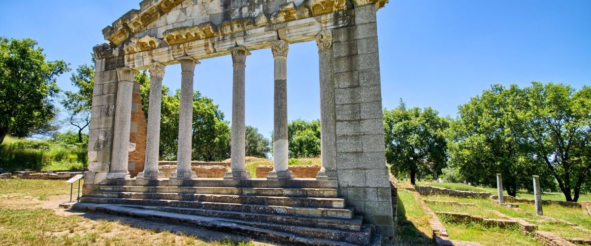 Ruins of ancient Apollonia, Albania