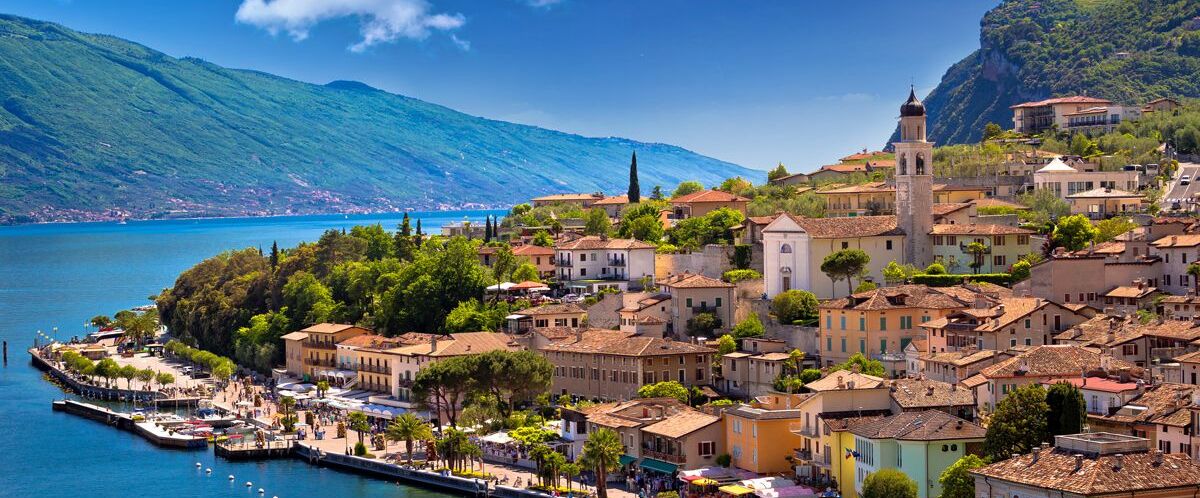 Limone sul Garda waterfront view