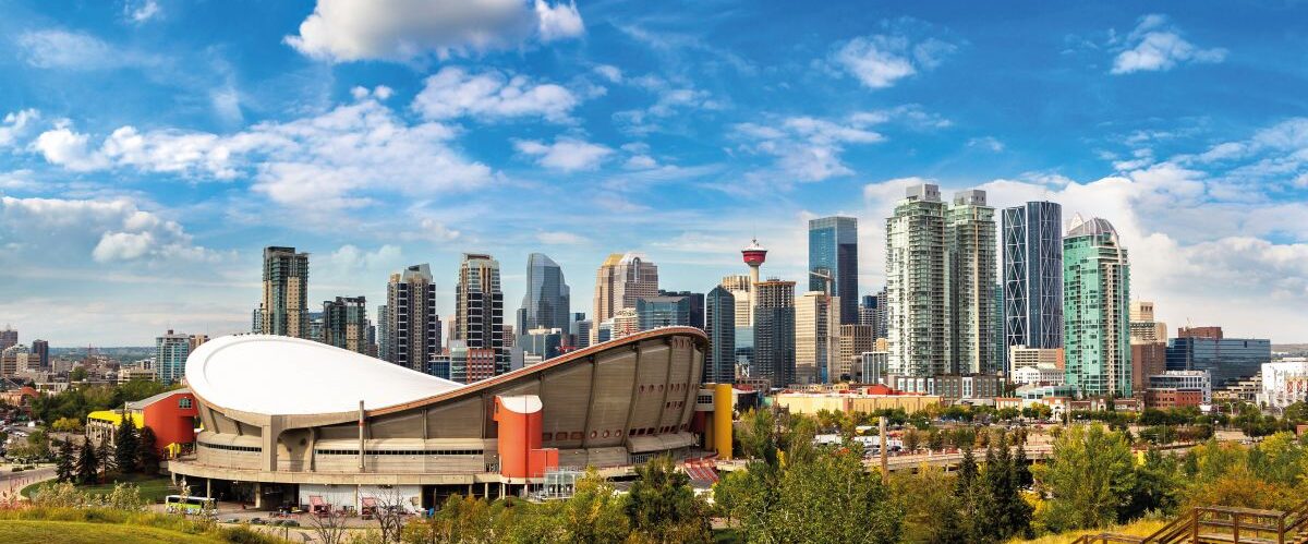 Calgary in sunny day, Canada