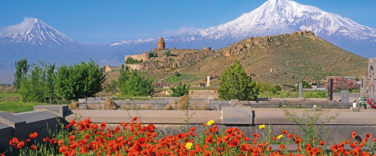 Chor Virap and Ararat mountains