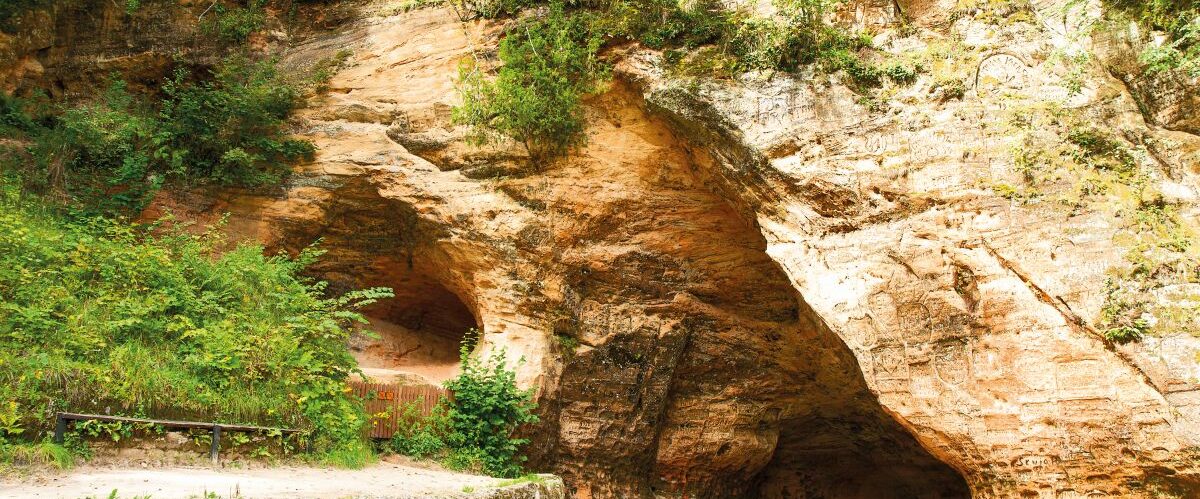 Gutman's,Cave,In,The,Gauja,National,Park,,Latvia