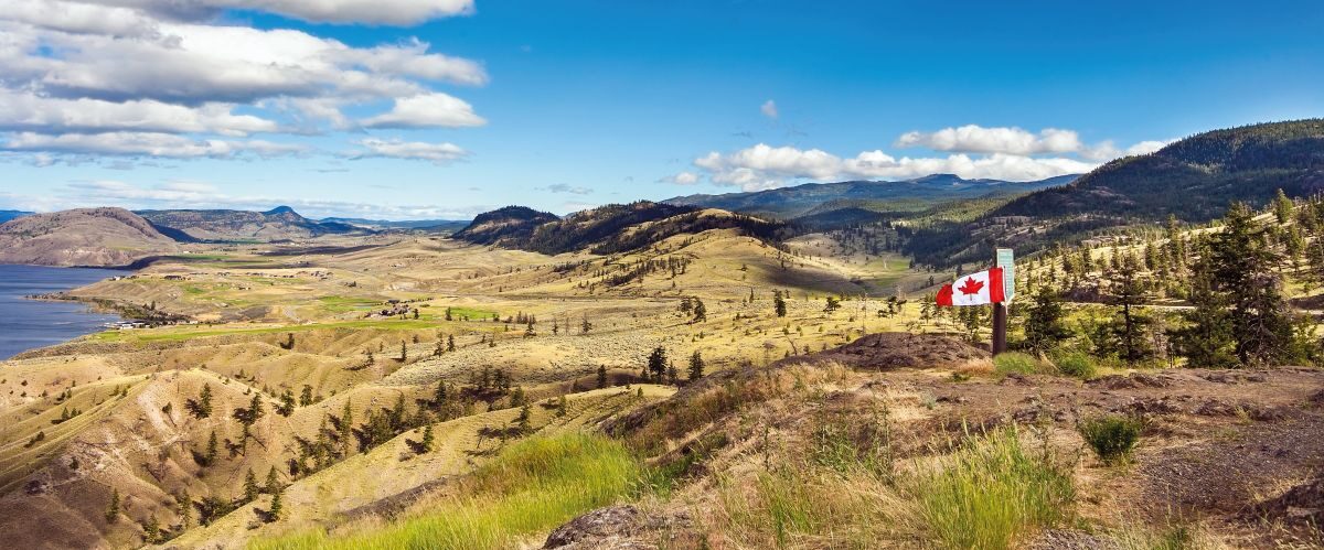 Savona Kamloops British Columbia Canada on 06/30/2018 Viewpoint at Kamloops Lak