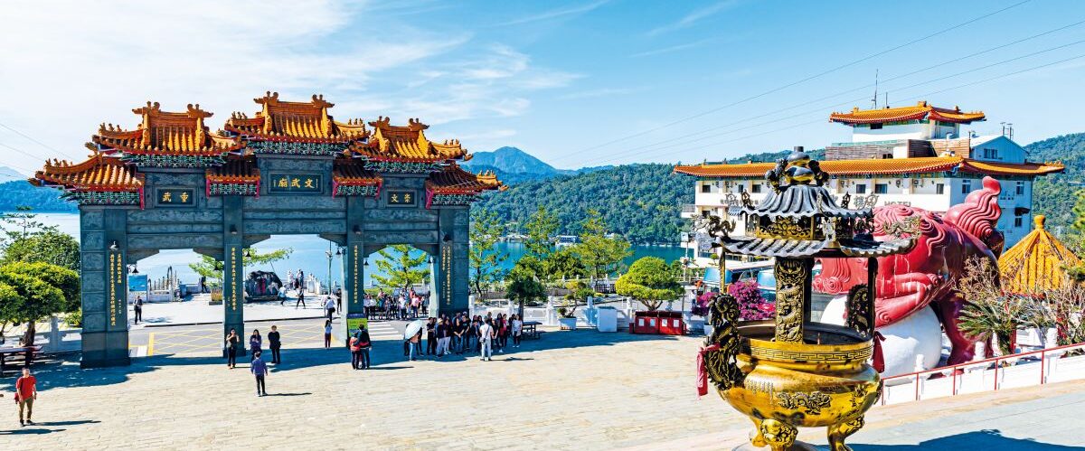 Wenwu temple, Sun Moon Lake, National Scenic Area, Nantou county, Taiwan, Asia