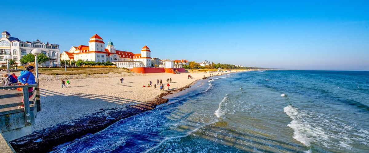 Strandpromenade Binz auf Rügen